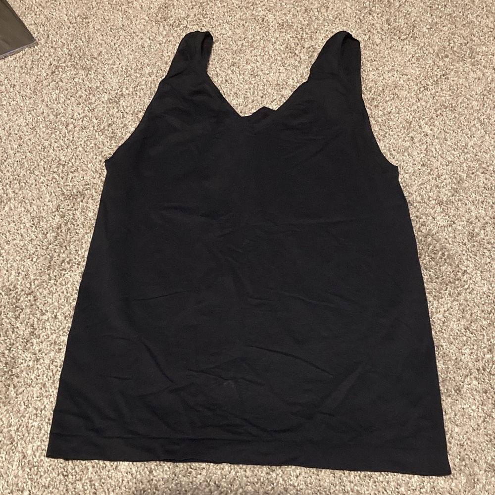 Soma Elegant Black Tank Top